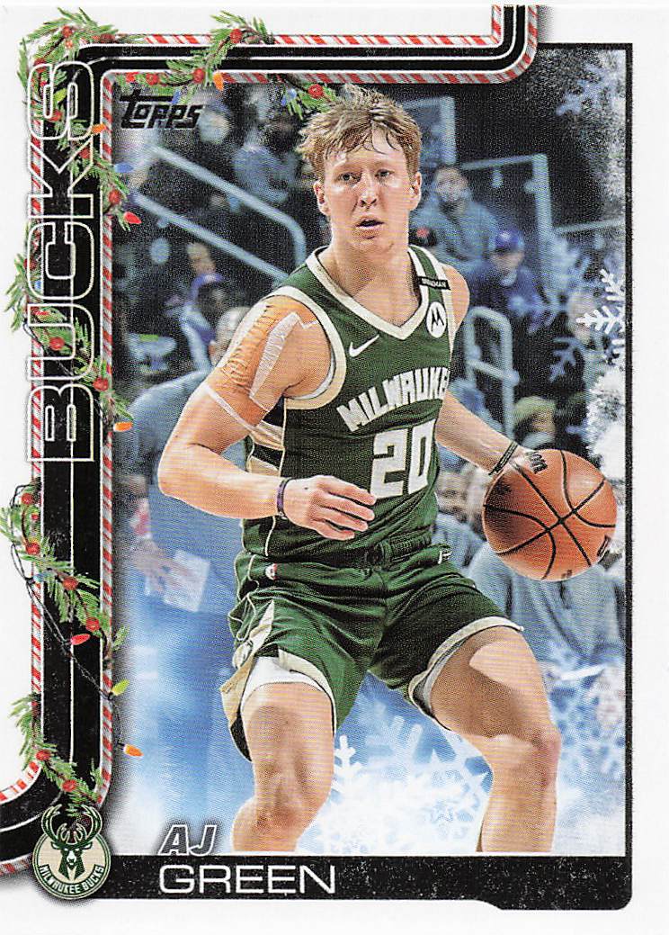 2025-26 Topps Holiday Basketball A.J. Green #H46