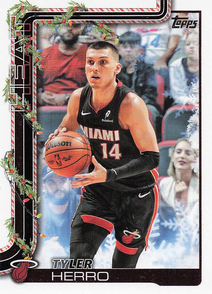 2025-26 Topps Holiday Basketball Tyler Herro #H58