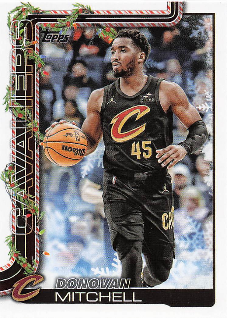 2025-26 Topps Holiday Basketball Donovan Mitchell #H63