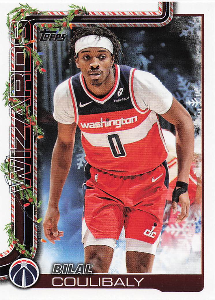 2025-26 Topps Holiday Basketball Bilal Coulibaly #H74