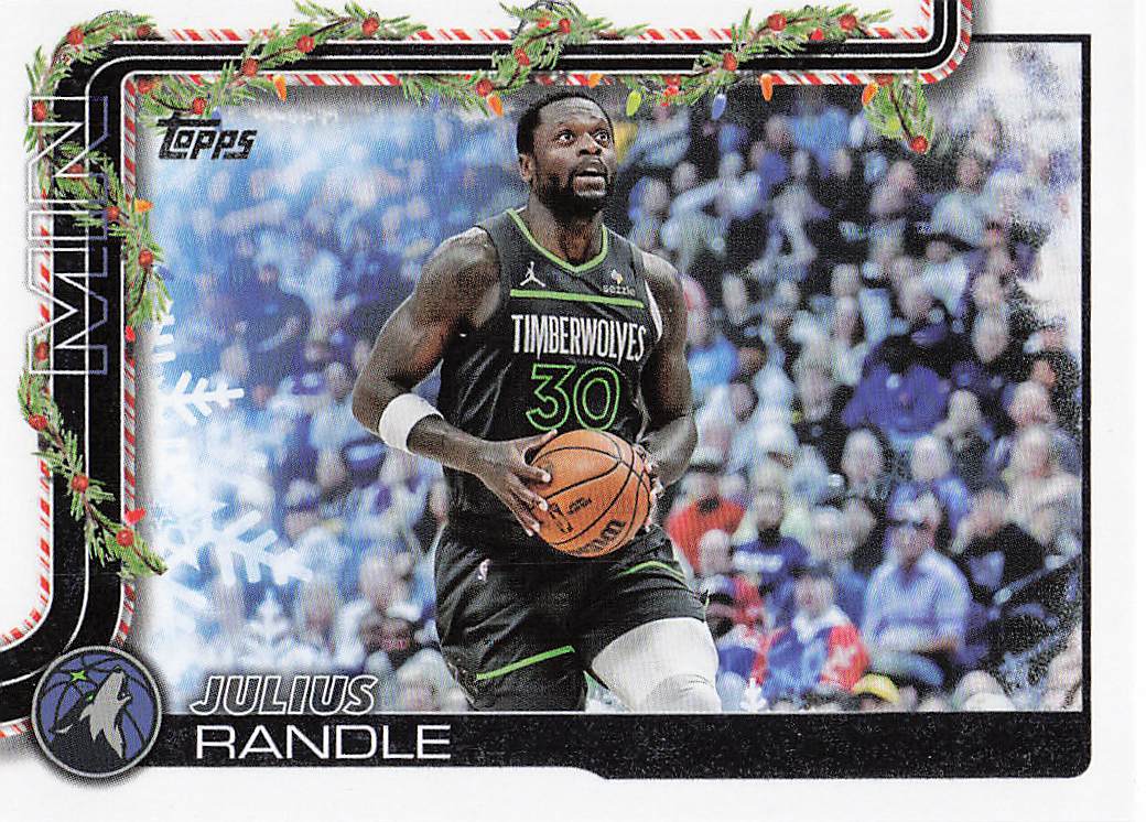 2025-26 Topps Holiday Basketball Julius Randle #H86