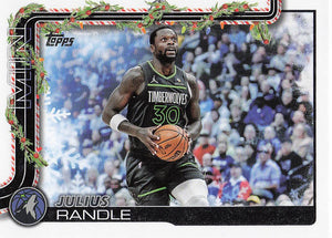 2025-26 Topps Holiday Basketball Julius Randle #H86