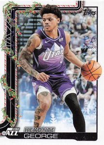 2025-26 Topps Holiday Basketball Keyonte George #H103