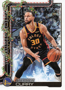 2025-26 Topps Holiday Basketball Stephen Curry #H106