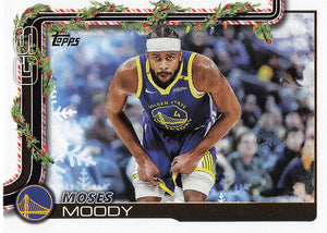 2025-26 Topps Holiday Basketball Moses Moody #H111