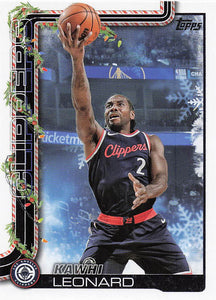 2025-26 Topps Holiday Basketball Kawhi Leonard #H112
