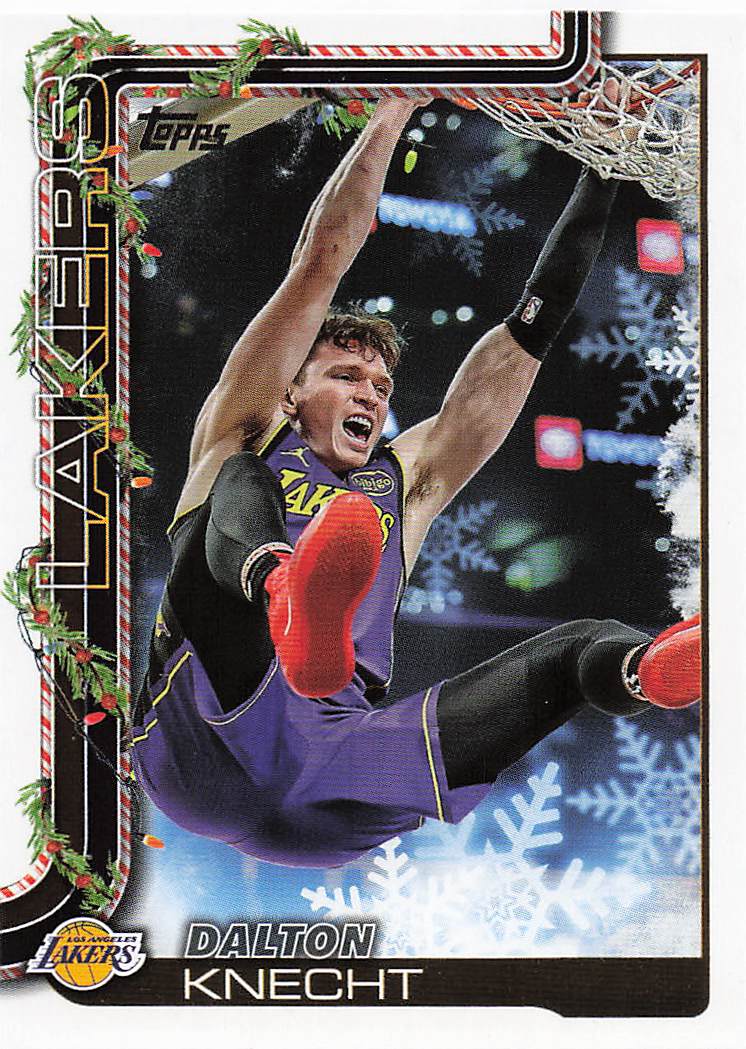 2025-26 Topps Holiday Basketball Dalton Knecht #H122