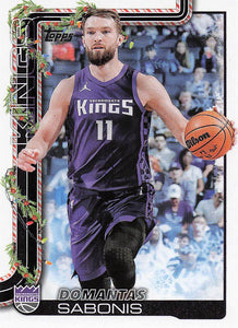 2025-26 Topps Holiday Basketball Domantas Sabonis #H134