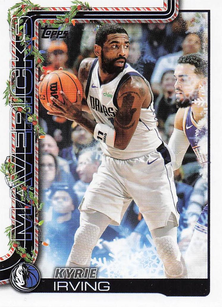 2025-26 Topps Holiday Basketball Kyrie Irving #H135