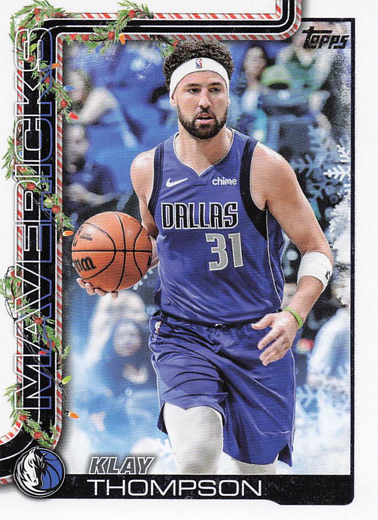 2025-26 Topps Holiday Basketball Klay Thompson #H137