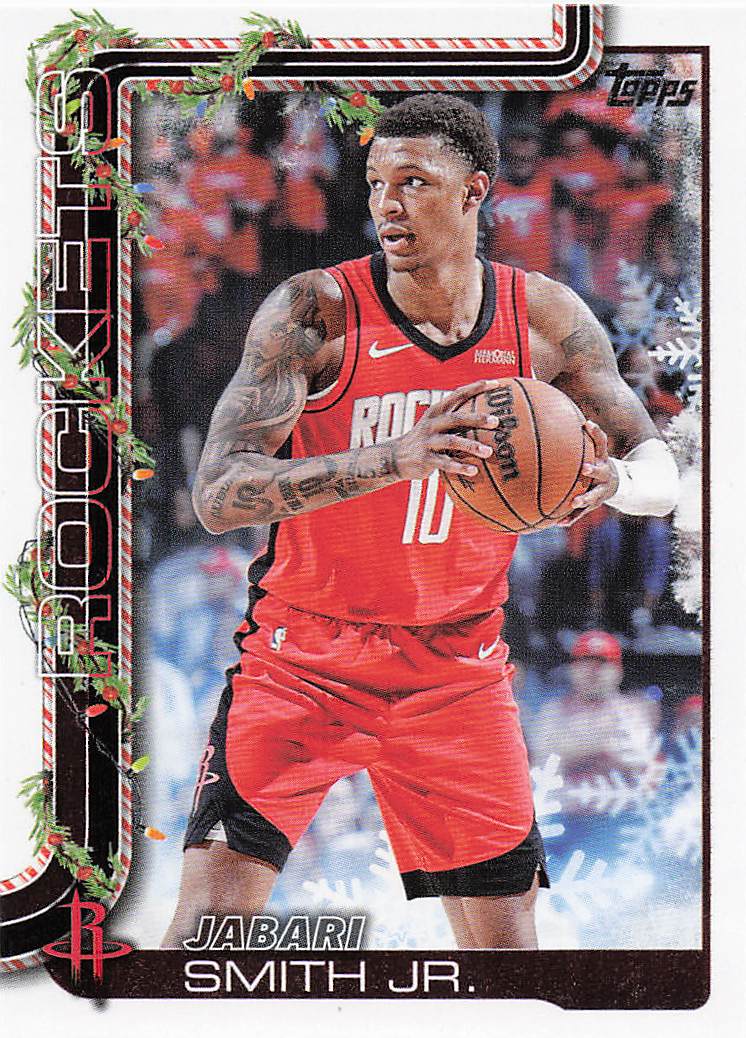 2025-26 Topps Holiday Basketball Jabari Smith Jr. #H142