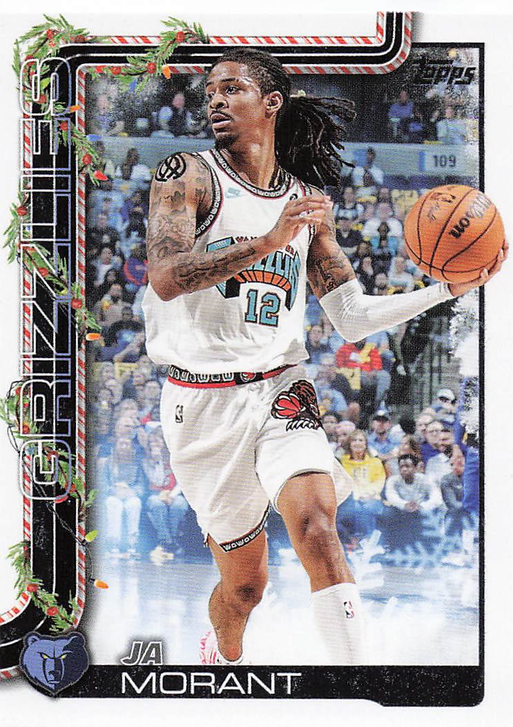 2025-26 Topps Holiday Basketball Ja Morant #H146