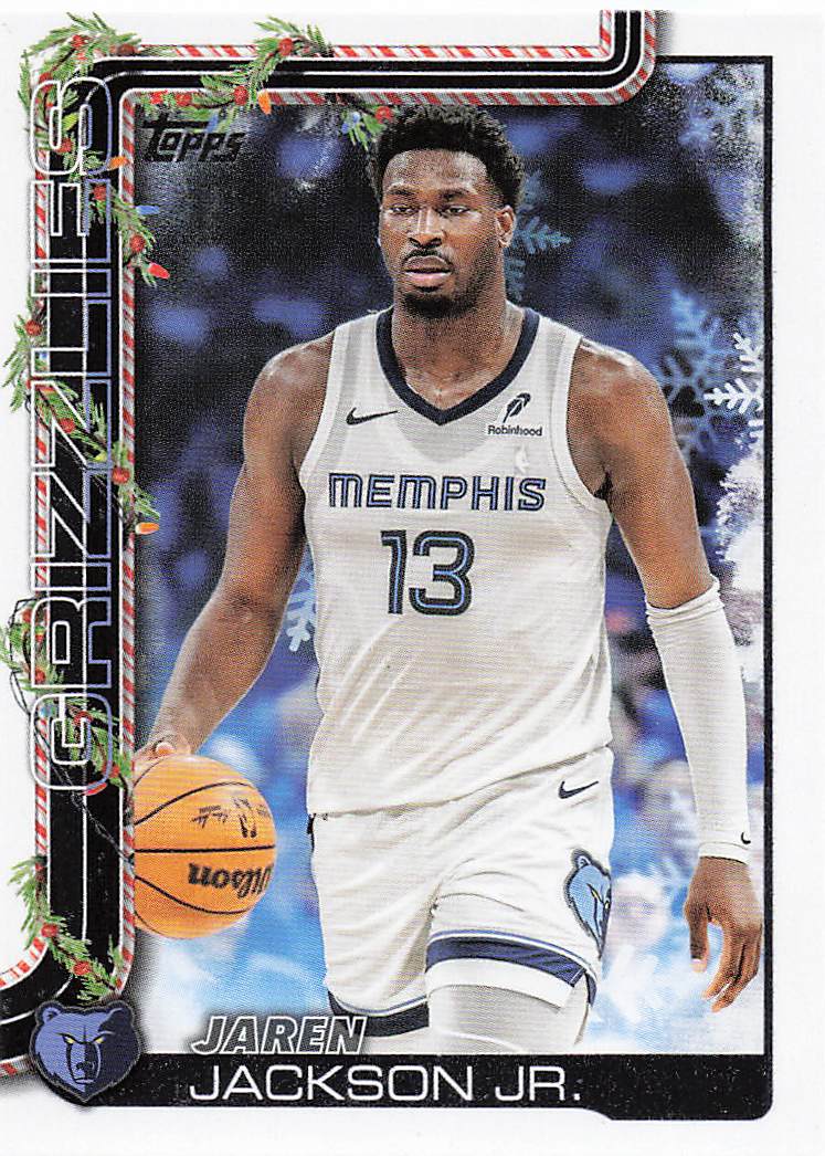 2025-26 Topps Holiday Basketball Jaren Jackson Jr. #H148