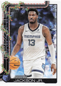 2025-26 Topps Holiday Basketball Jaren Jackson Jr. #H148