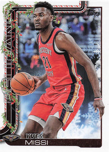 2025-26 Topps Holiday Basketball Yves Missi #H153