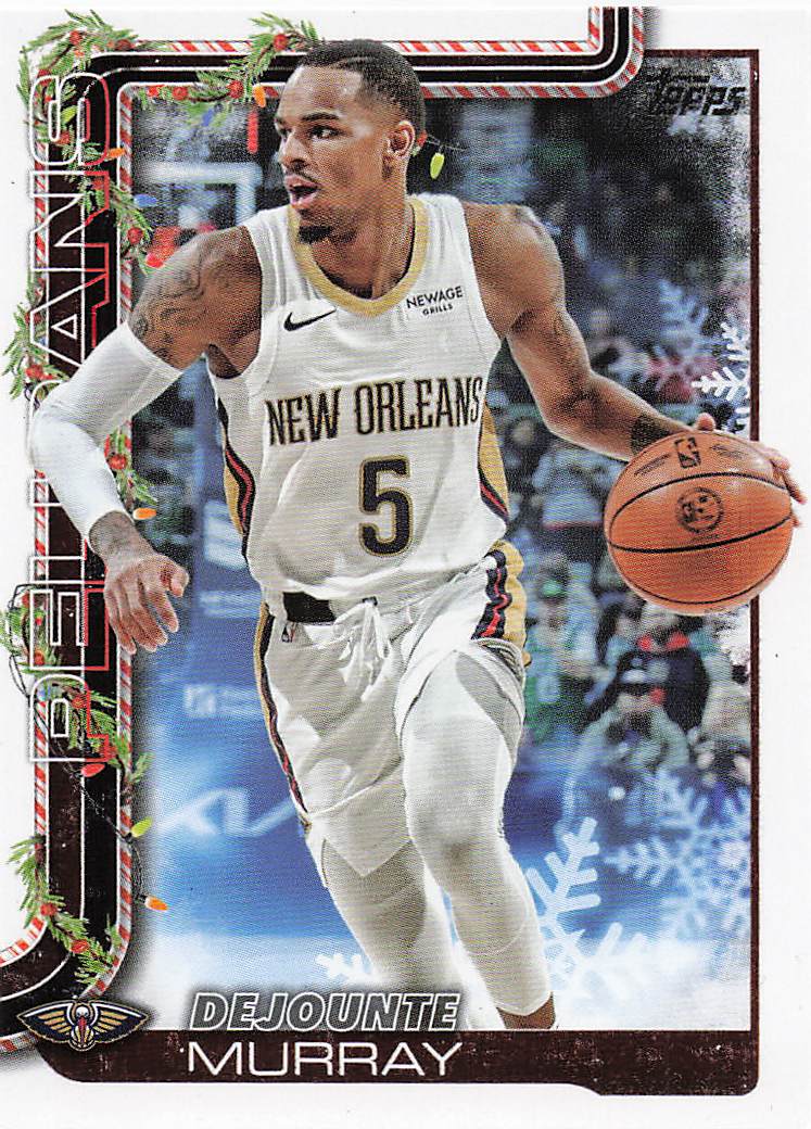 2025-26 Topps Holiday Basketball Dejounte Murray #H154