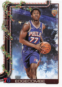 2025-26 Topps Holiday Basketball VJ Edgecombe #H163 Rookie