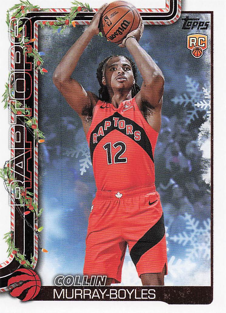 2025-26 Topps Holiday Basketball Collin Murray-Boyles #H169 Rookie