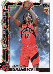 2025-26 Topps Holiday Basketball Collin Murray-Boyles #H169 Rookie
