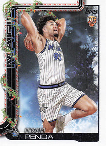 2025-26 Topps Holiday Basketball Noah Penda #H192 Rookie