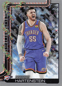 2025-26 Topps Holiday Basketball Glitter Holiday Isaiah Hartenstein #H95