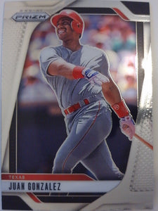2025 Panini Prizm Baseball Juan Gonzalez #184