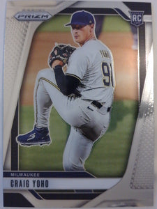 2025 Panini Prizm Baseball Craig Yoho #198