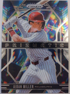 2025 Panini Prizm Baseball Prizmatic Aidan Miller #9
