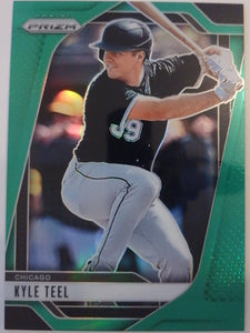 2025 Panini Prizm Baseball Green Prizms Kyle Teel #193