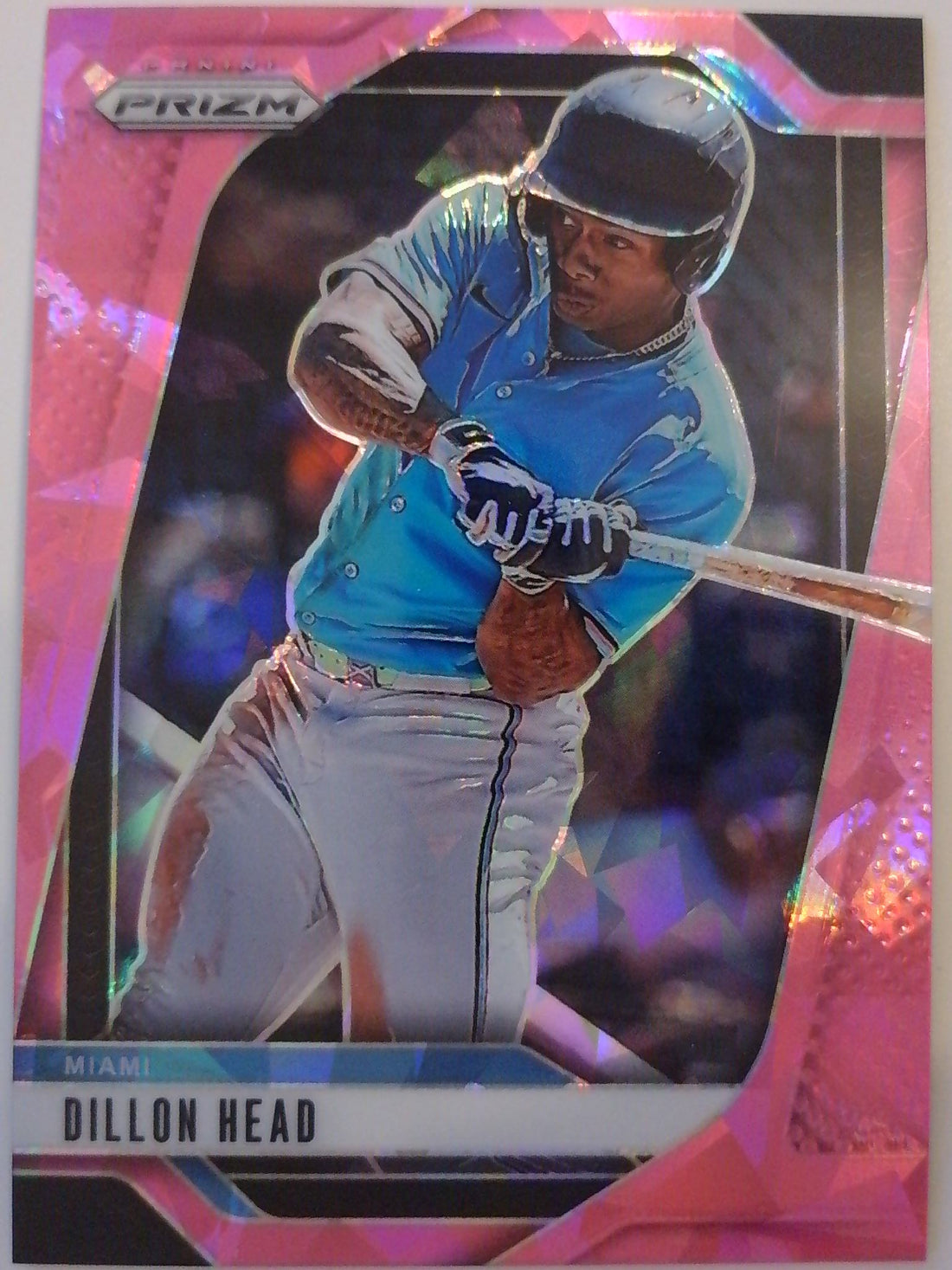 2025 Panini Prizm Baseball Pink Ice Prizms Dillon Head #55