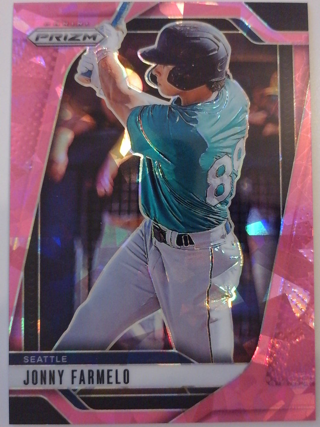2025 Panini Prizm Baseball Pink Ice Prizms Jonny Farmelo #66
