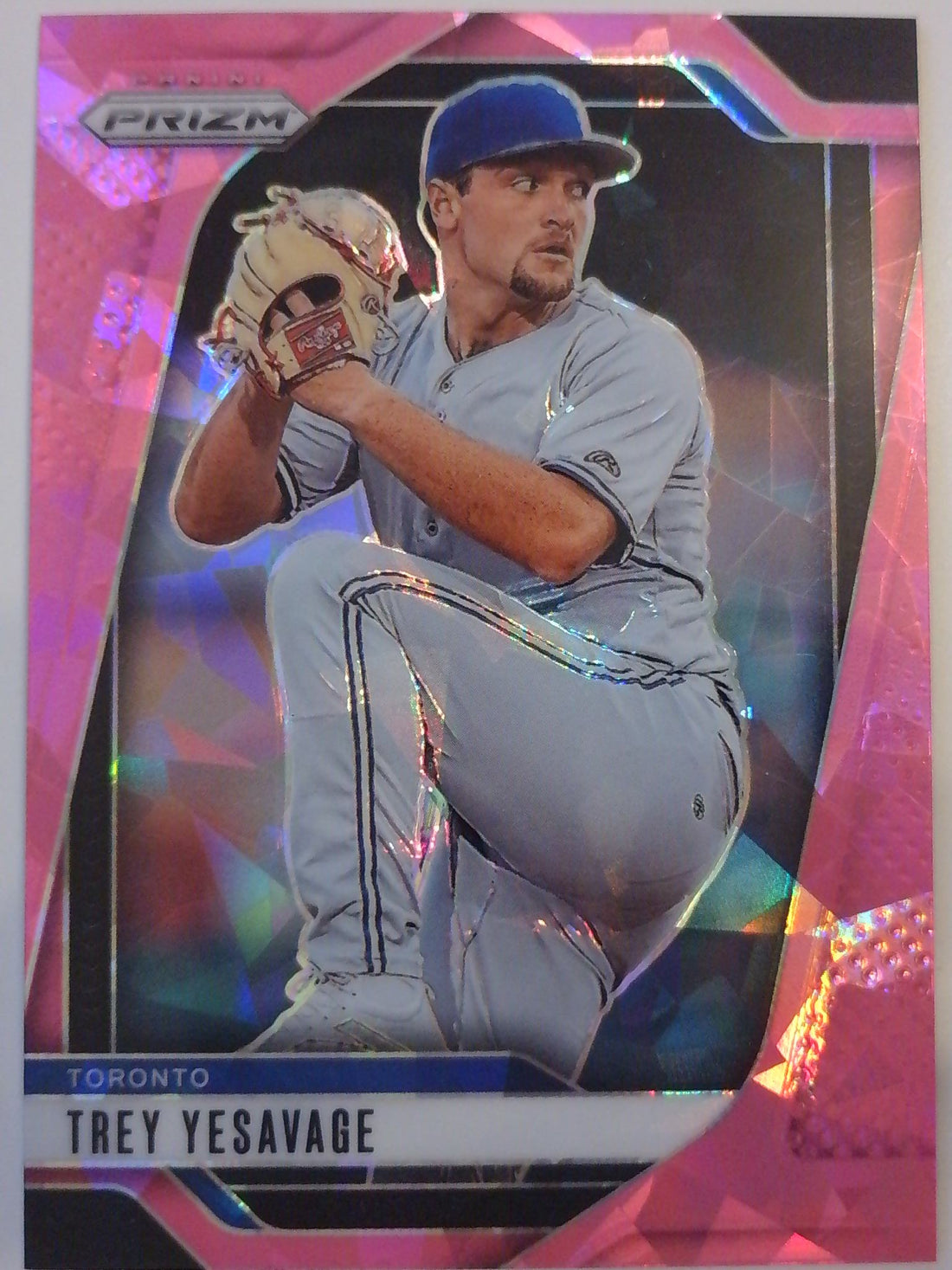 2025 Panini Prizm Baseball Pink Ice Prizms Trey Yesavage #81