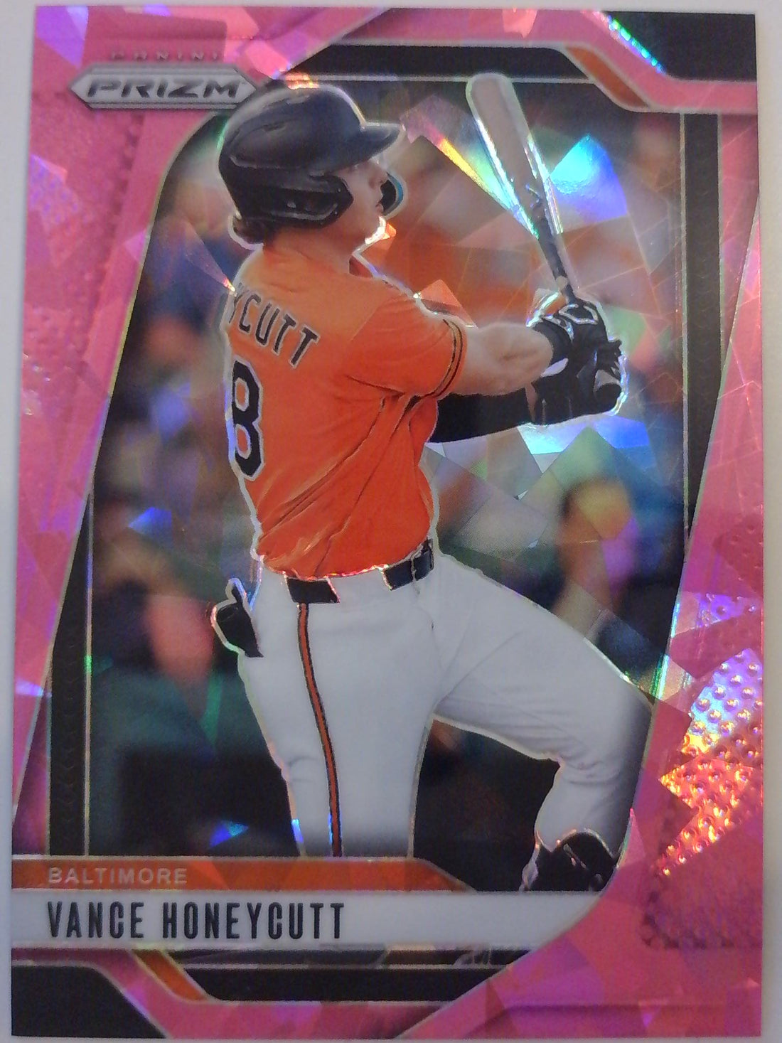 2025 Panini Prizm Baseball Pink Ice Prizms Vance Honeycutt #209