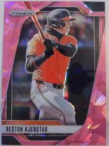 2025 Panini Prizm Baseball Pink Ice Prizms Heston Kjerstad #211
