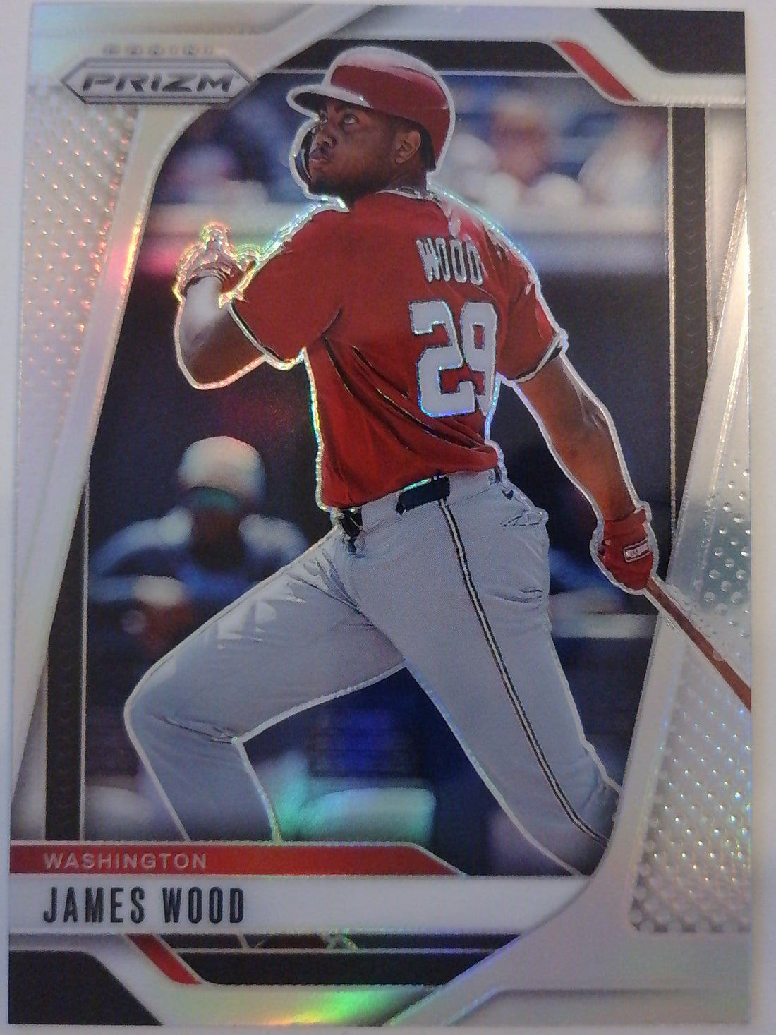 2025 Panini Prizm Baseball Silver Prizms James Wood #38