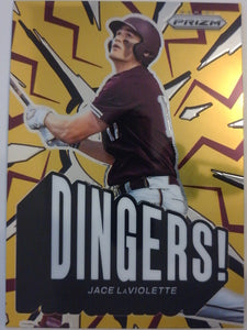 2025 Panini Prizm Baseball Dingers! Jace LaViolette #13