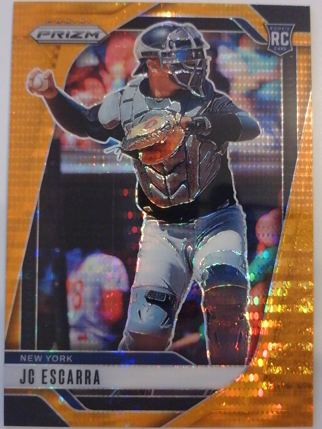 2025 Panini Prizm Baseball Orange Pulsar Prizms 204/399 JC Escarra #117