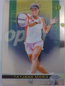 2024 Topps Chrome Tennis Tatjana Maria #3 Rookie