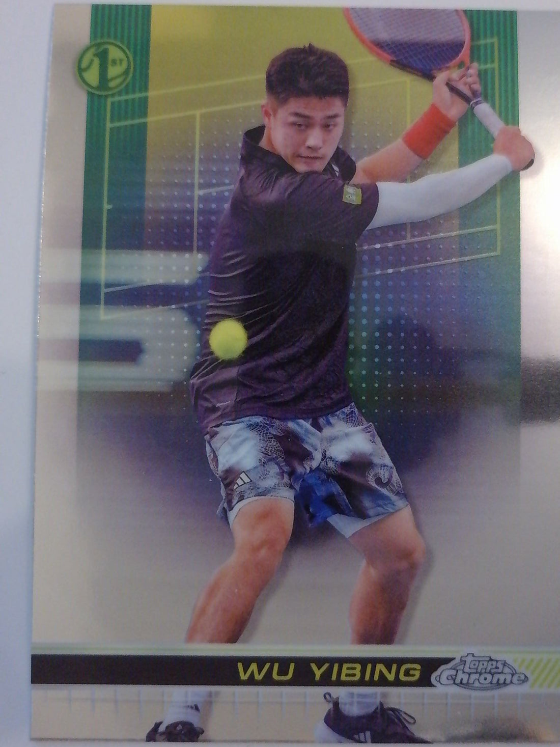 2024 Topps Chrome Tennis Wu Yibing #11