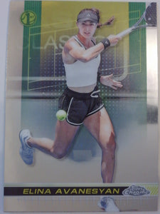 2024 Topps Chrome Tennis Elina Avanesyan #19