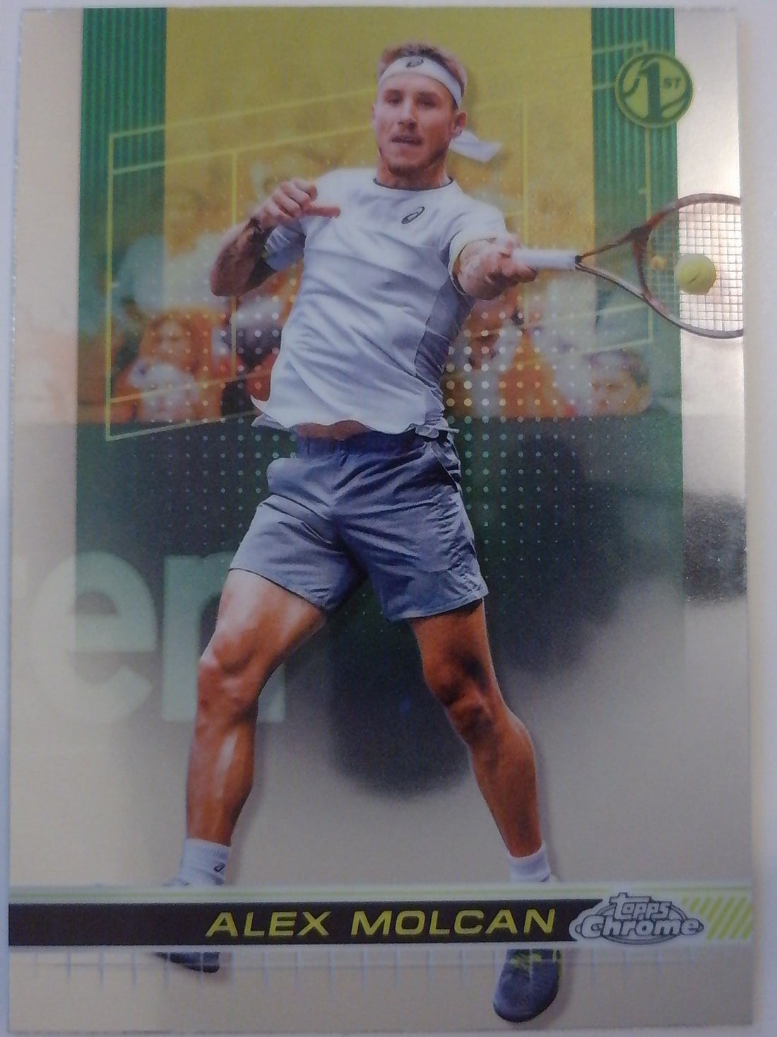 2024 Topps Chrome Tennis Alex Molcan #28 Rookie