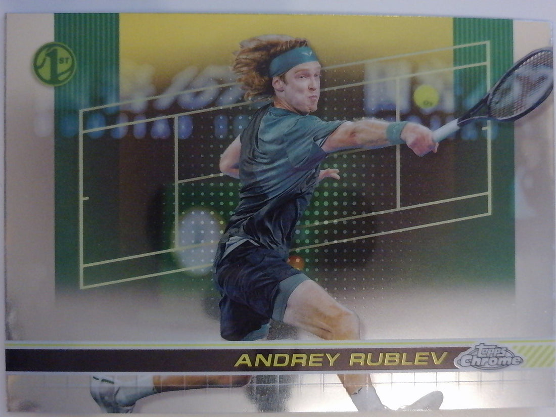 2024 Topps Chrome Tennis Andrey Rublev #34