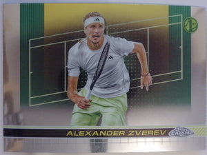 2024 Topps Chrome Tennis Alexander Zverev #74