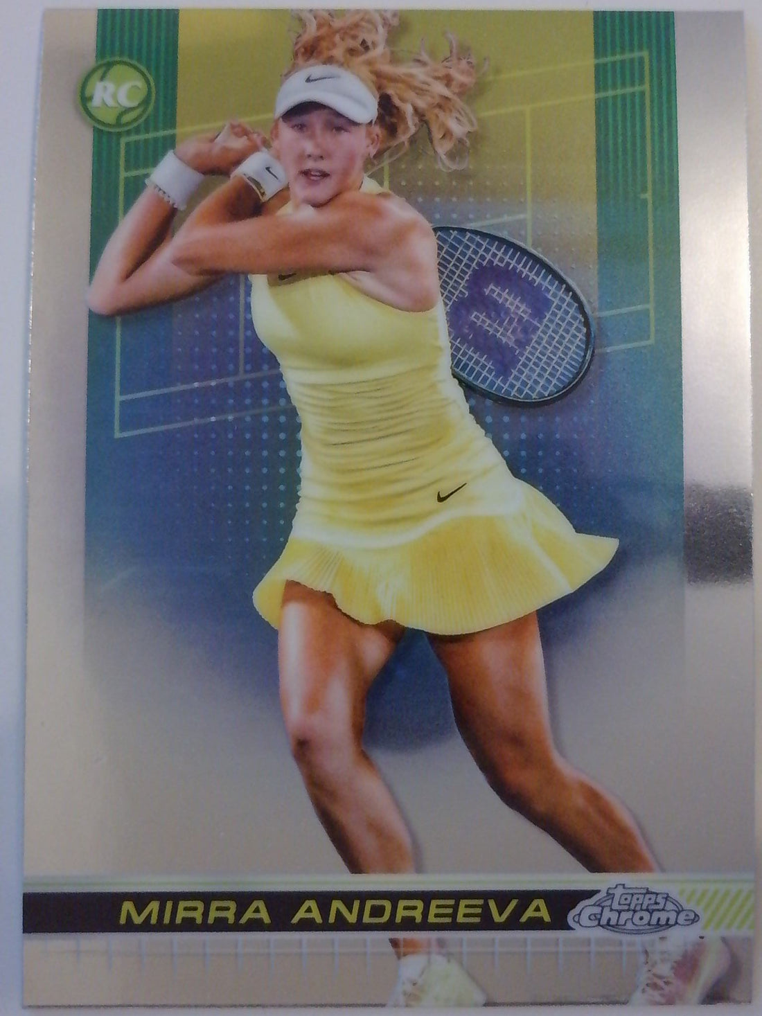 2024 Topps Chrome Tennis Mirra Andreeva #81 Rookie