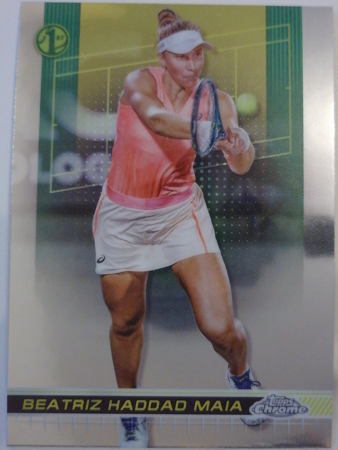2024 Topps Chrome Tennis Beatriz Haddad Maia #87