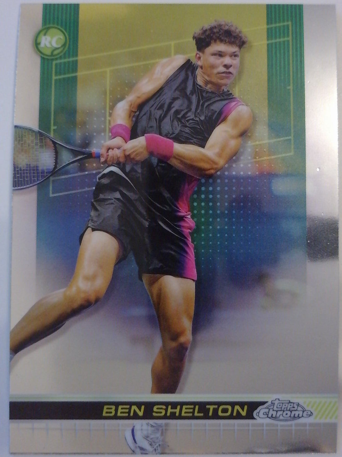 2024 Topps Chrome Tennis Ben Shelton #89