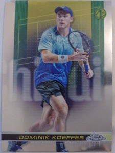 2024 Topps Chrome Tennis Dominik Koepfer #94 Rookie