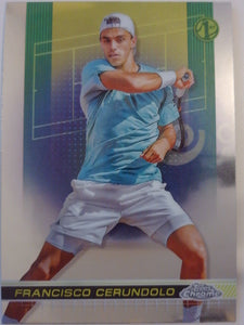 2024 Topps Chrome Tennis Francisco Cerundolo #105