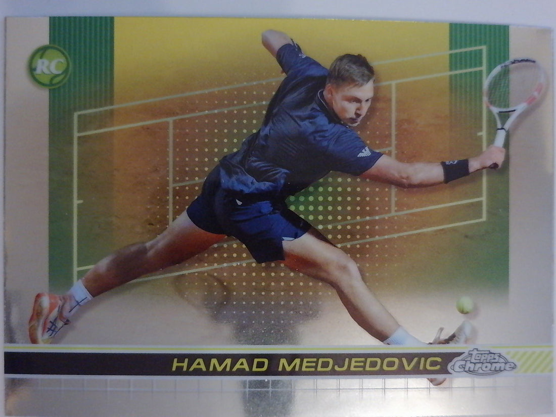 2024 Topps Chrome Tennis Hamad Medjedovic #106 Rookie