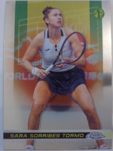 2024 Topps Chrome Tennis Sara Sorribes Tormo #107